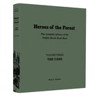 Book titled 'Heroes of the Forest' with green cover and black text